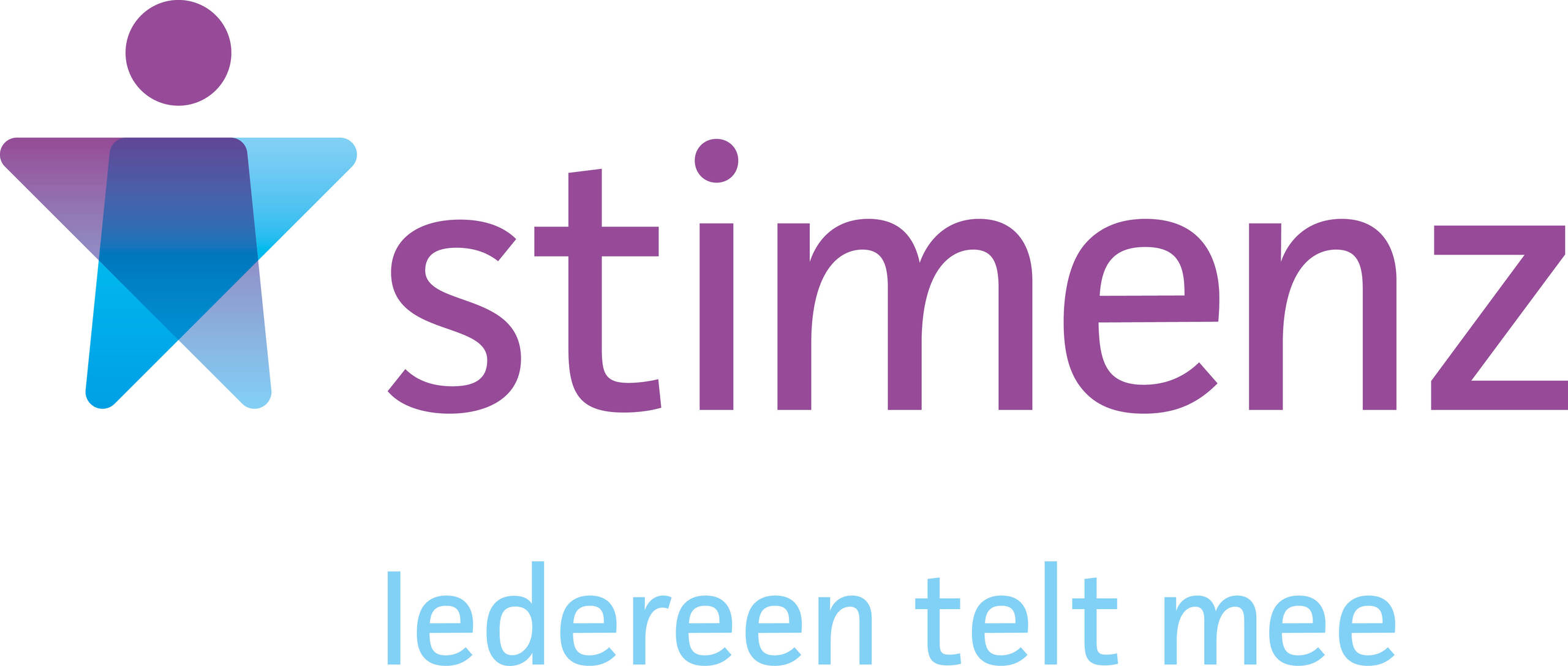 Logo Stimenz, iedereen telt mee