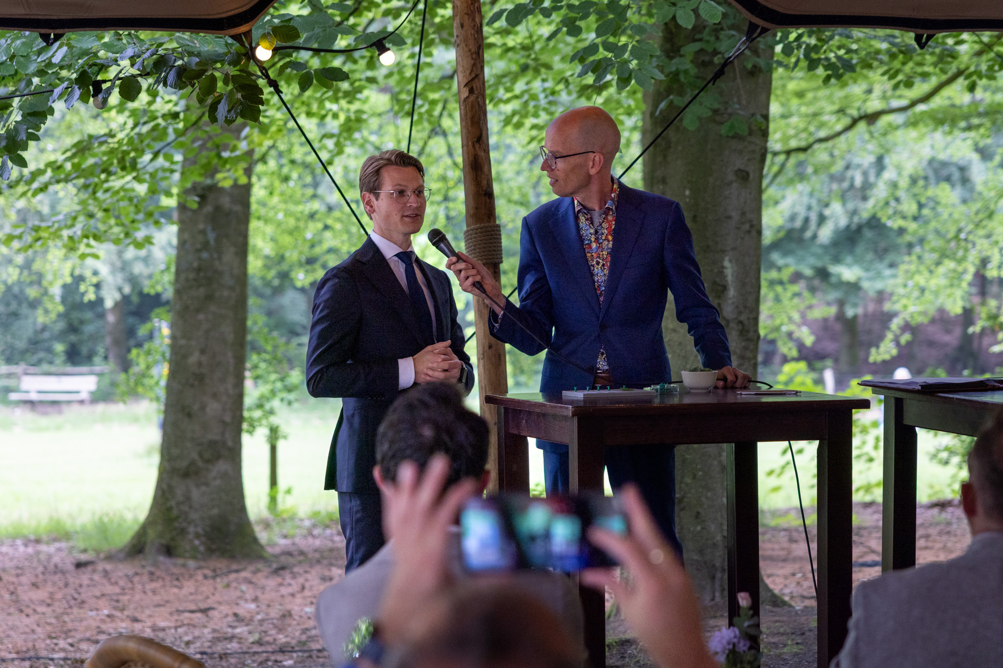 Toespraak door betrokken overheden over Aanpak Veluwe
