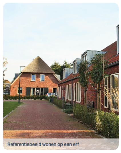 Referentiebeeld wonen op een erf