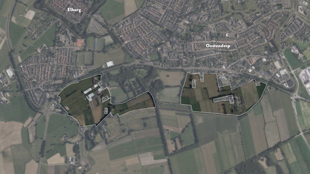 Luchtfoto en ligging