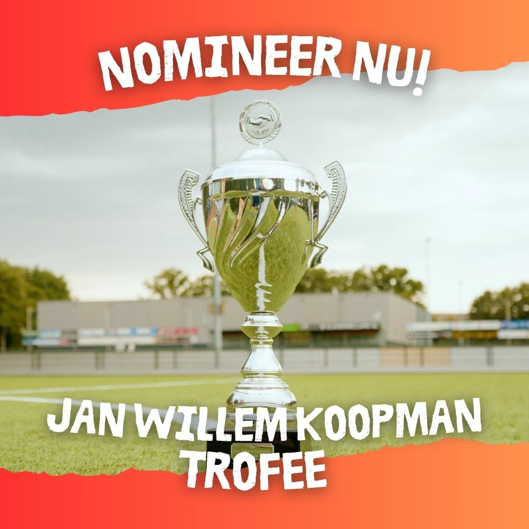 Nomineer nu! Jan Willem Koopman Trofee
