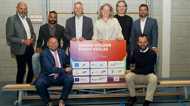 Wethouders ondertekenen convenant Noord Veluwe sport veilig