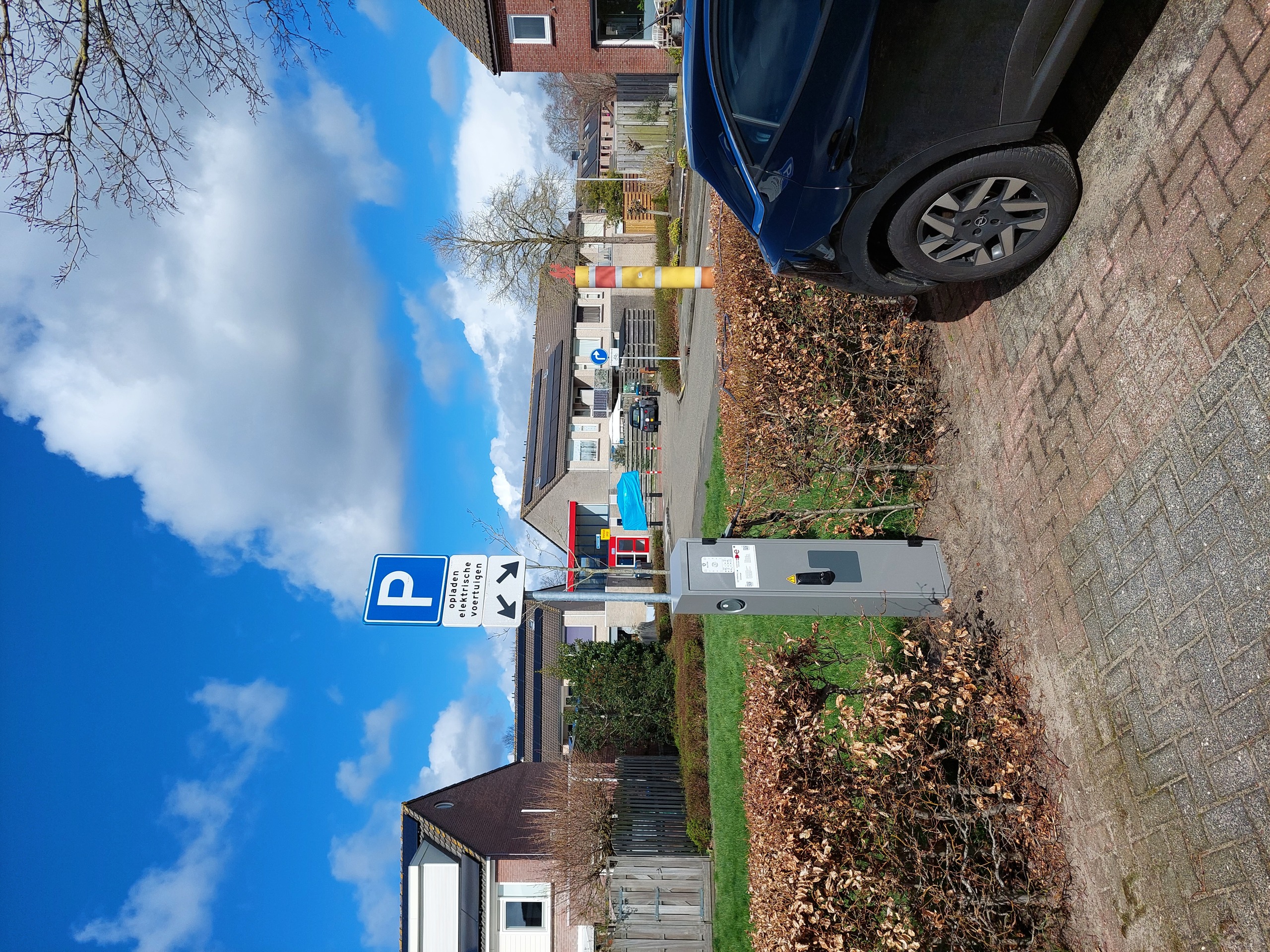 Elektrische laadpaal voor het opladen van uw auto