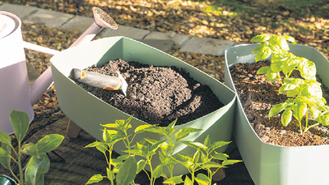 Compost voor in de tuin