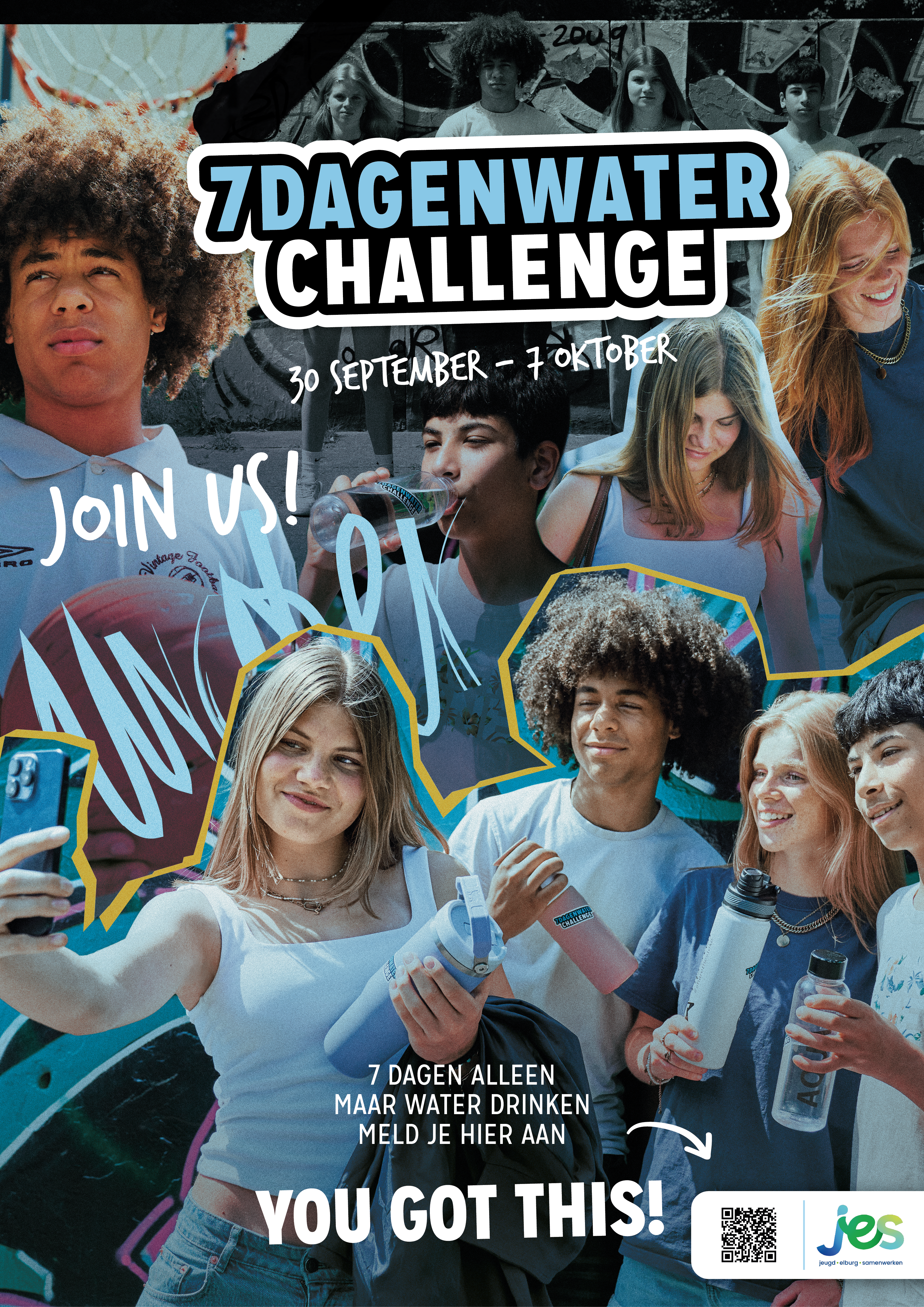7dagenwaterchallenge - 30 september tot 7 oktober - 7 dagen alleen maar water drinken