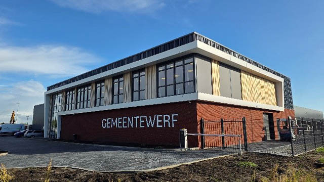 Nieuwe gemeentewerf feestelijk geopend