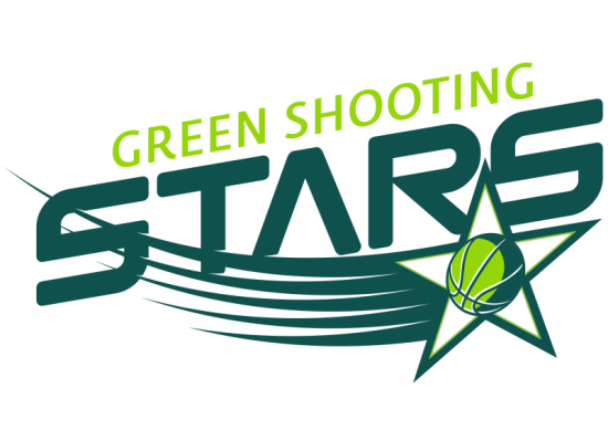 Logo Green Shooting Stars