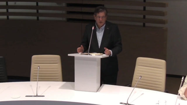 Informateur Harry Dijksma aan het woord