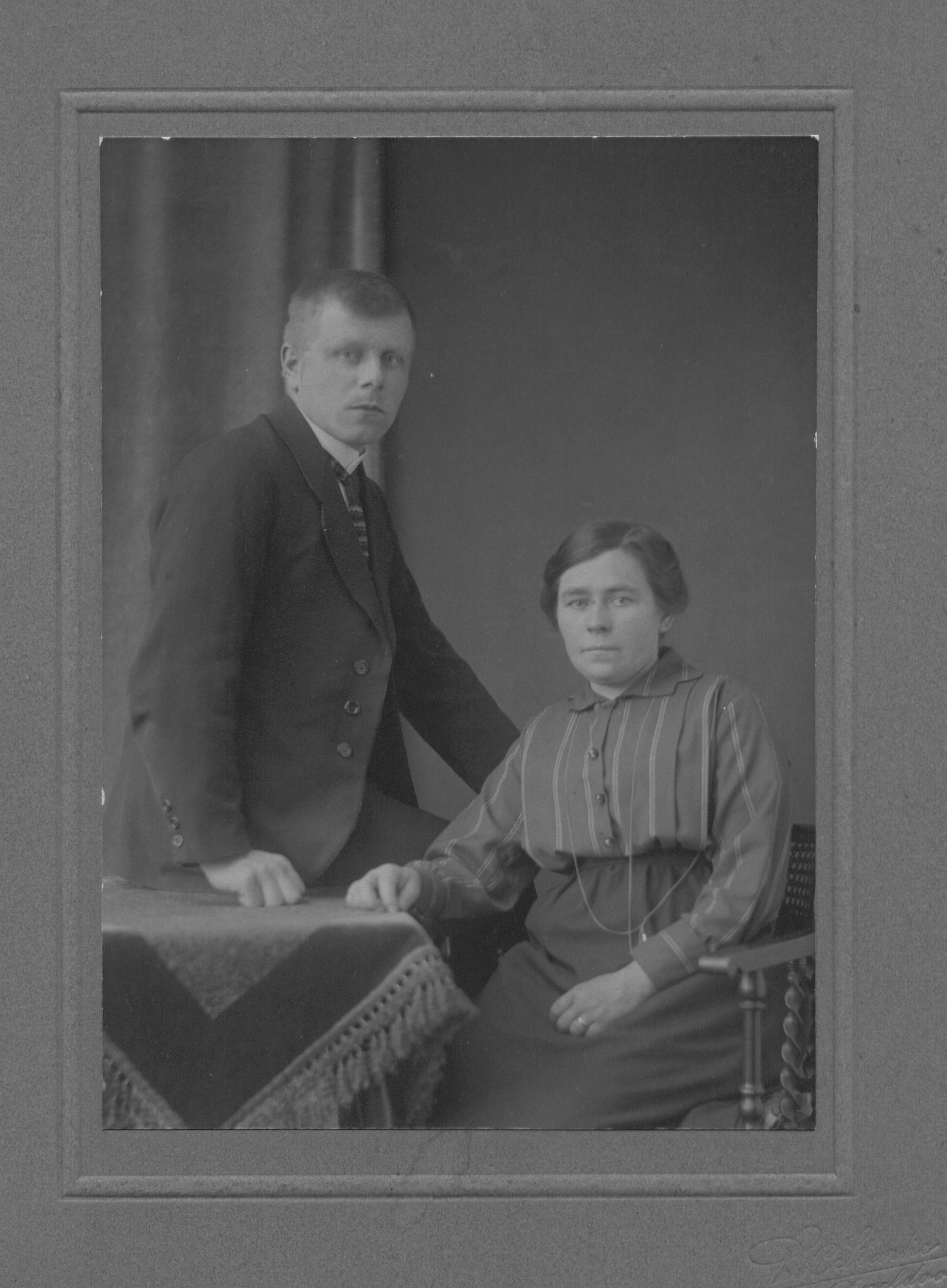 Elisabeth de Graaf-Smit met haar echtgenoot Antonie de Graaf
