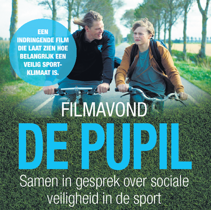 Filmavond De Pupil; een indringende film die laat zien hoe belangrijk een veilig sportklimaat is.