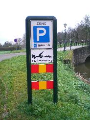 Bord parkeerschijfzone